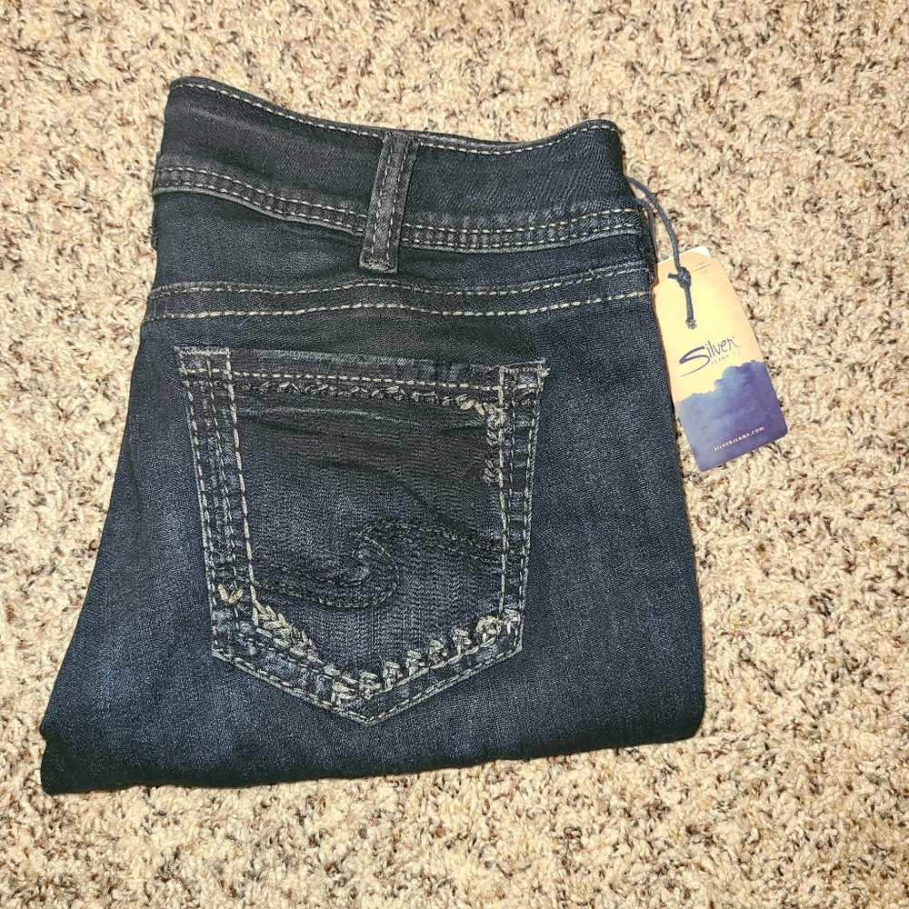 Silver jeans